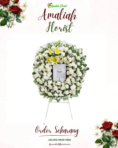 Krans Bunga Duka Ciparakan